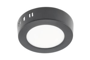 ORIS PLUS pinta-asennettava LED-alasvalo, 7 W, 3000 K, musta