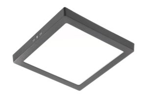 MATIS PLUS pinta-asennettava LED-alasvalo, 24 W, 4000 K, musta