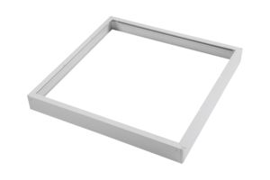 LED-paneelin pinta-asennuskehys, 60 × 60 cm, korkeus 65 mm, valkoinen