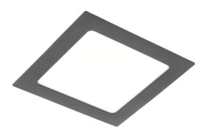 MATIS PLUS upotettava LED-alasvalo, 13 W, 3000 K, musta
