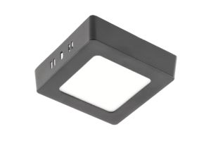 MATIS PLUS pinta-asennettava LED-alasvalo, 7 W, 3000 K, musta