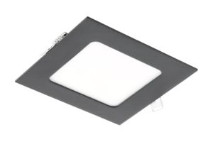 MATIS PLUS upotettava LED-alasvalo, 7 W, 3000 K, musta