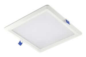 LOUIS upotettava LED-alasvalo, 24 W, neliö, 4000 K, IP54