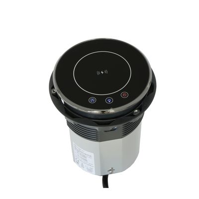 LUMI BOX automaattinen kalustepistorasia - musta