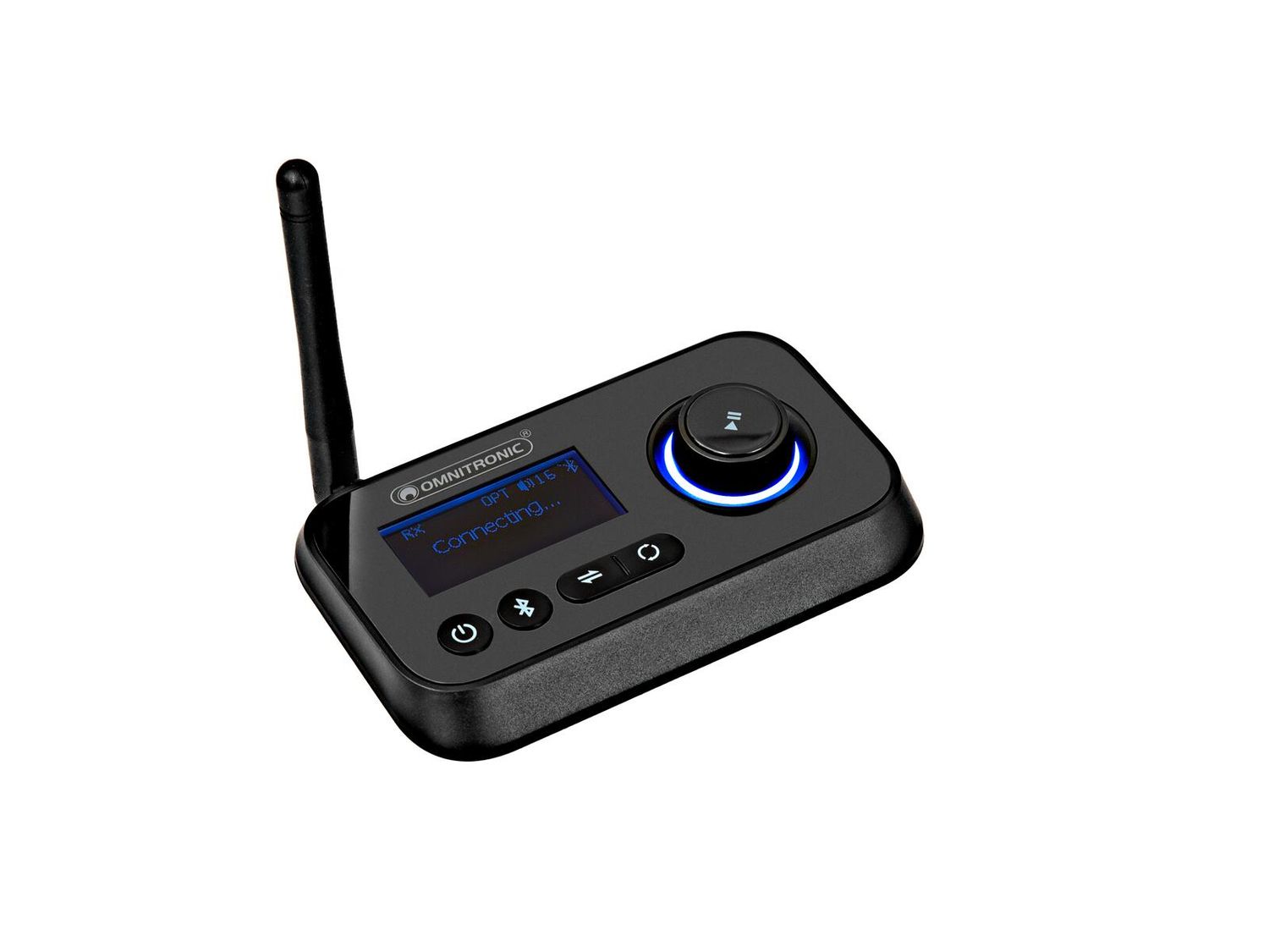 OMNITRONIC BDT-5.0 Bluetooth 5.0 lähetin-vastaanotin – tuotekuva