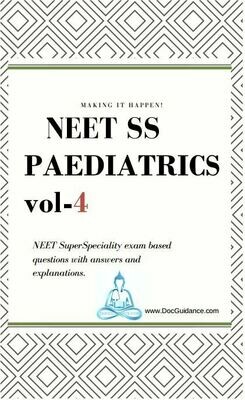 Paediatrics NEET-SS Question Bank vol-4 Paediatrics NEET-SS Question Bank vol-4