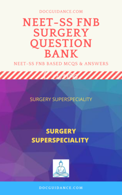 Surgery NEET-SS Surgical specialities MCQ Question Bank