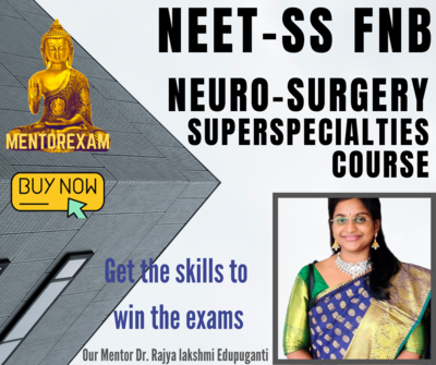 NEET - SS FNB NEUROSURGERY mcq question bank mock exam course