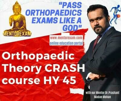 DNB MS Orthopaedics Theory Crash Course 45 High yield Topics