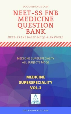 Medicine Superspecialities NEET-SS Question Bank vol-3