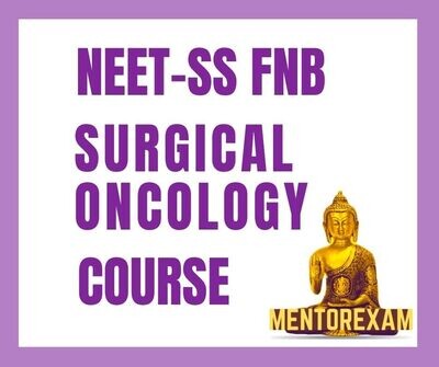 NEET-SS FNB Surgical Oncology Superspecialities mcq question bank mock exam course