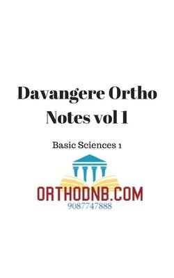 Davangere orthopaedic Notes 2023 edition