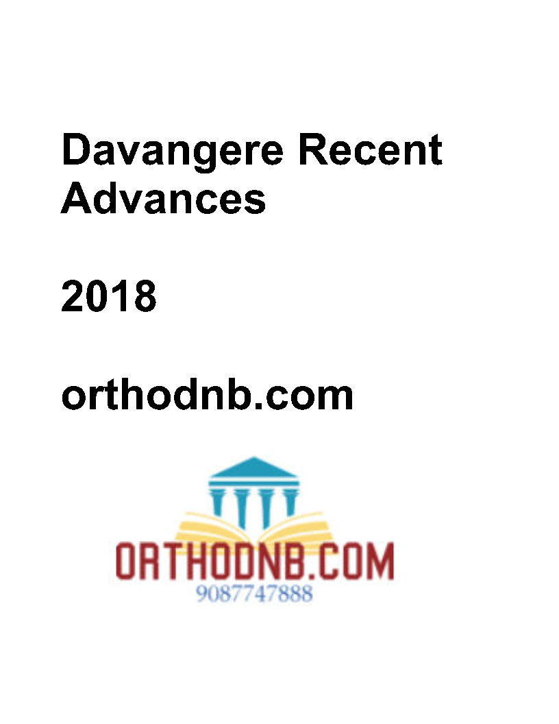 Davangere Recent Advances in Orthopaedics