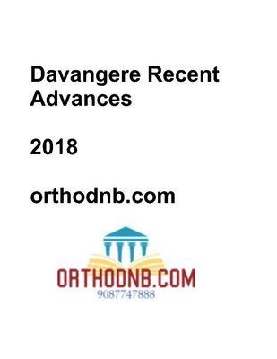 Davangere Recent Advances in Orthopaedics