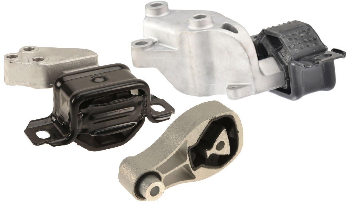 ​MPP085 3pc Motor Mounts Fit Smart ForTwo 2008 - 2011 1.0L Engine Trans Mounts
