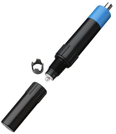 Industrial pH Sensor, 1/2 NPT, BNC, blue top
