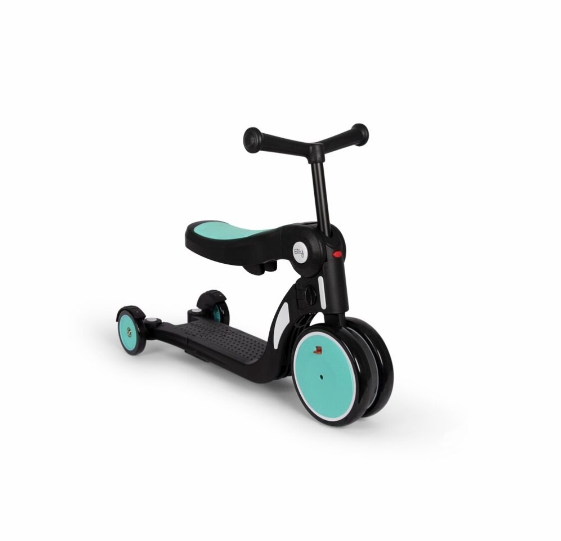 Billy 5en1 Scooter &amp; Vélo Draisienne Évolutif Pour Enfants, Coloris: Bleu