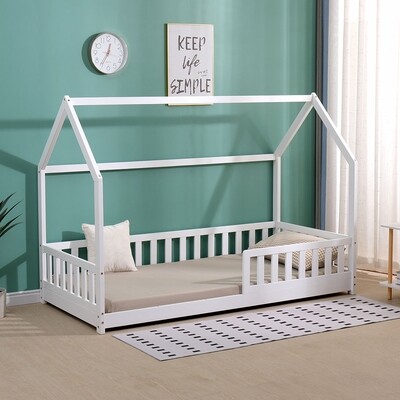 Milton &amp; Oldbrook Lit Maisonnette 90x200 cm Melissia Blanc