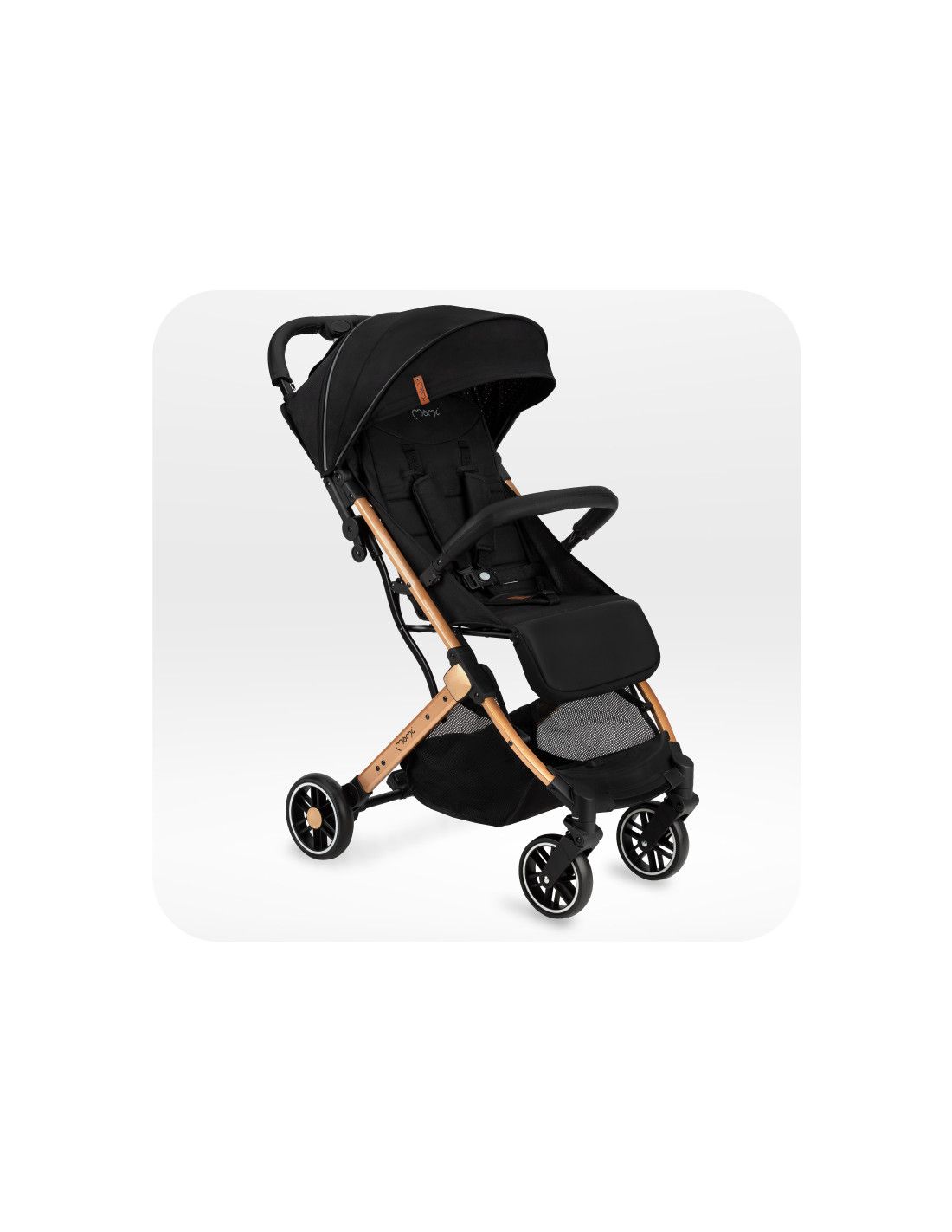 Poussette Estelle, couleurs: Noir-Gold
