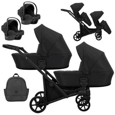 Poussette Double Brav Duo 2 en 1