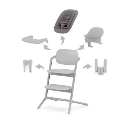 Lemo 4-in-1 Suede Gris