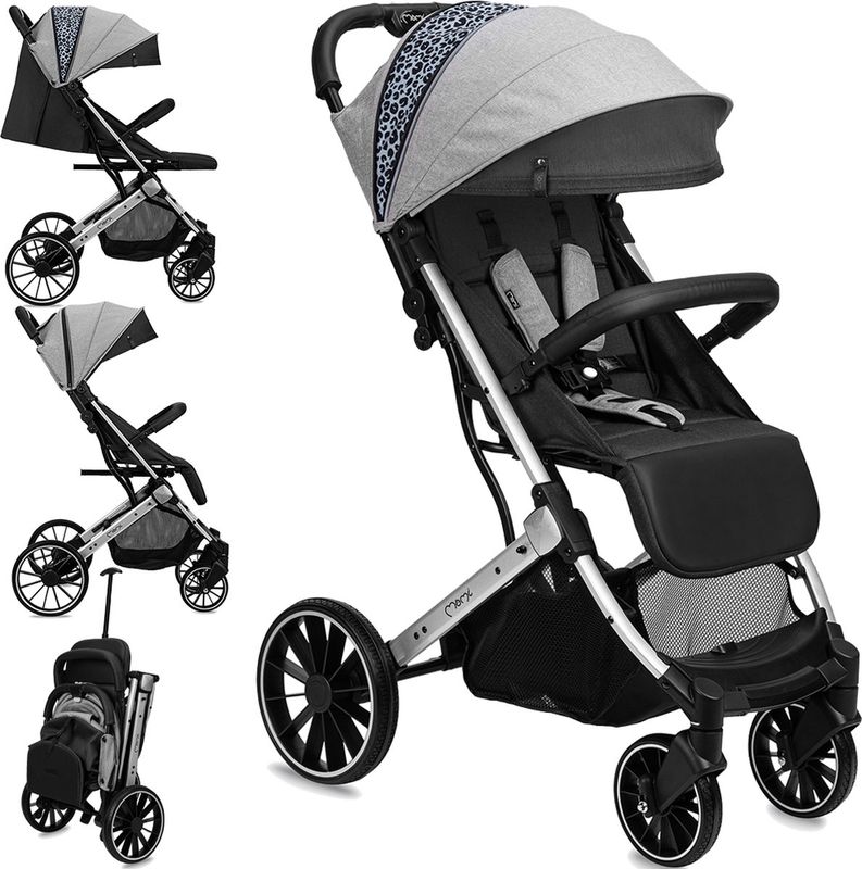 Poussette Momi Estelle Light Plus Grise