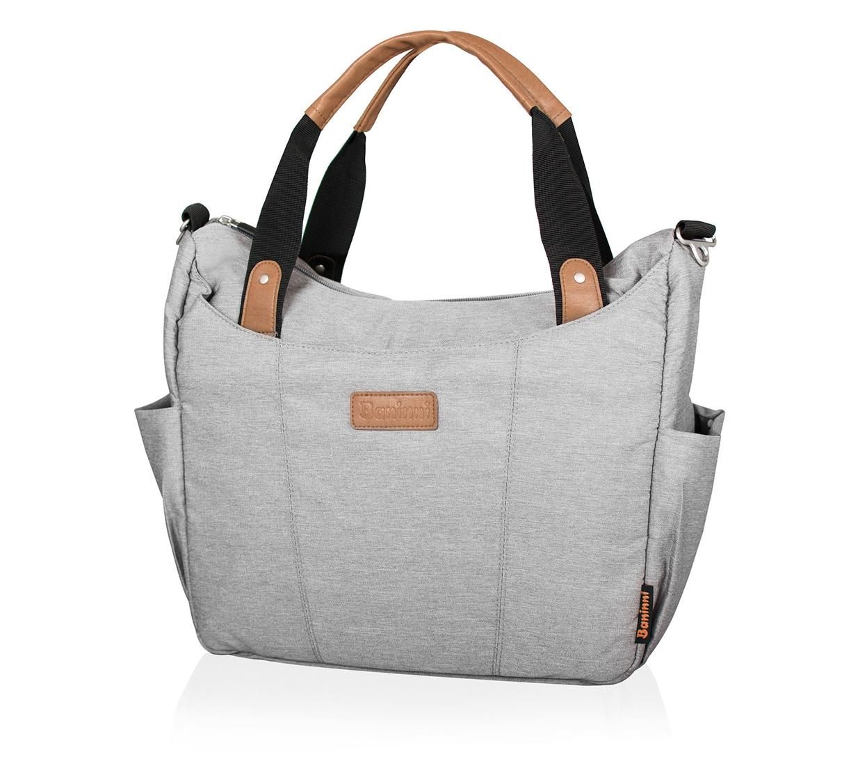 Sac à langer gris