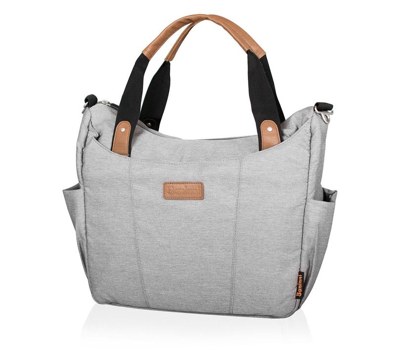 Sac à langer gris