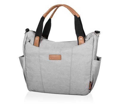 Sac à langer gris