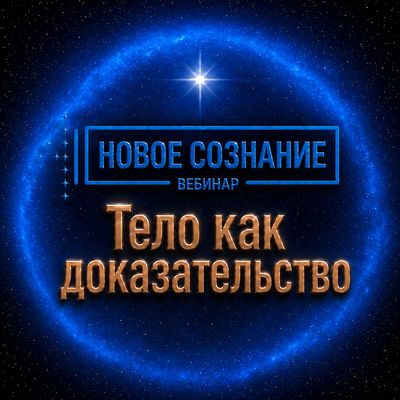 Вебинар «Новое Сознание. Тело как доказательство»