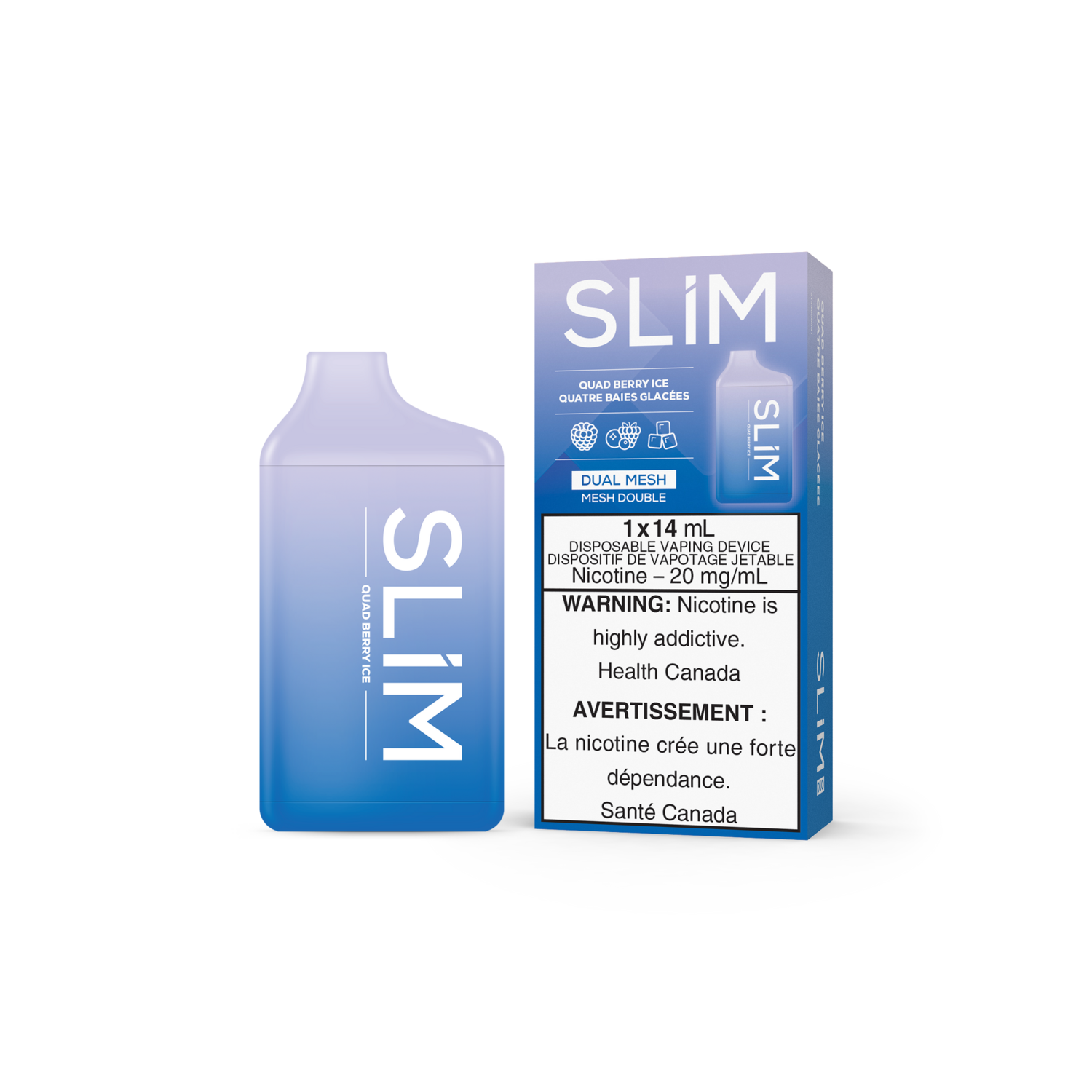 SLIM 7500 Puffs - Quad Berry Ice