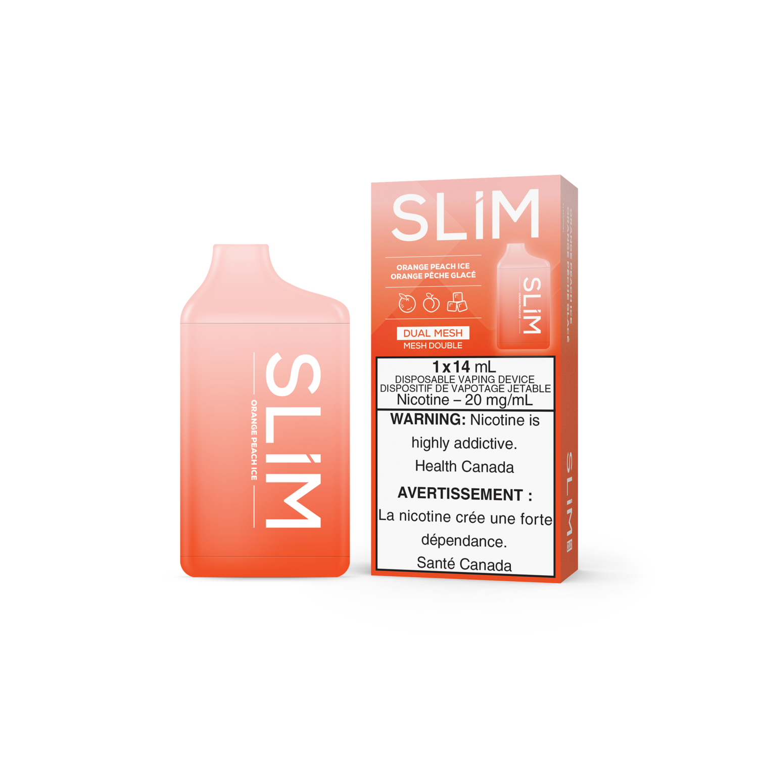 SLIM 7500 Puffs - Orange Peach Ice