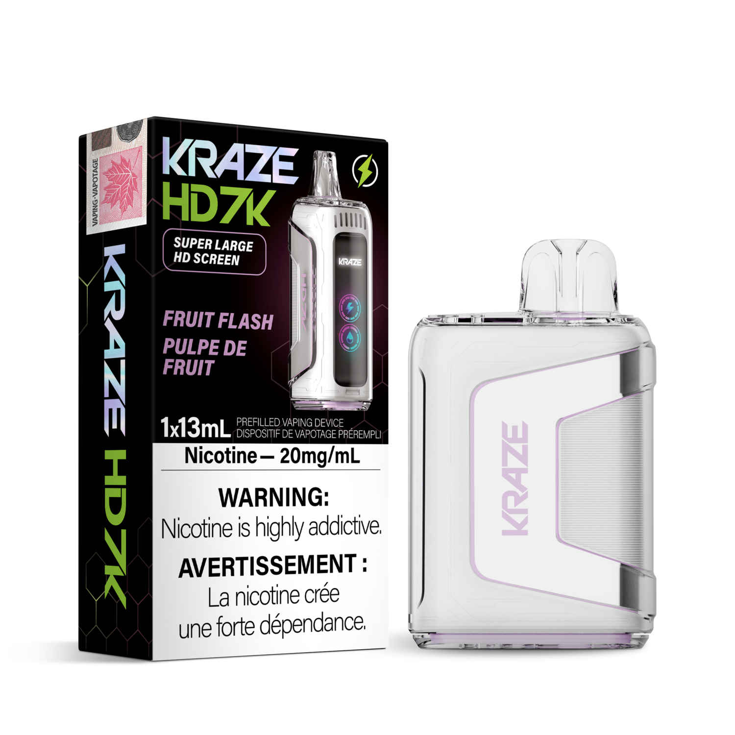 Kraze HD 7000 Puffs - Fruit Flash
