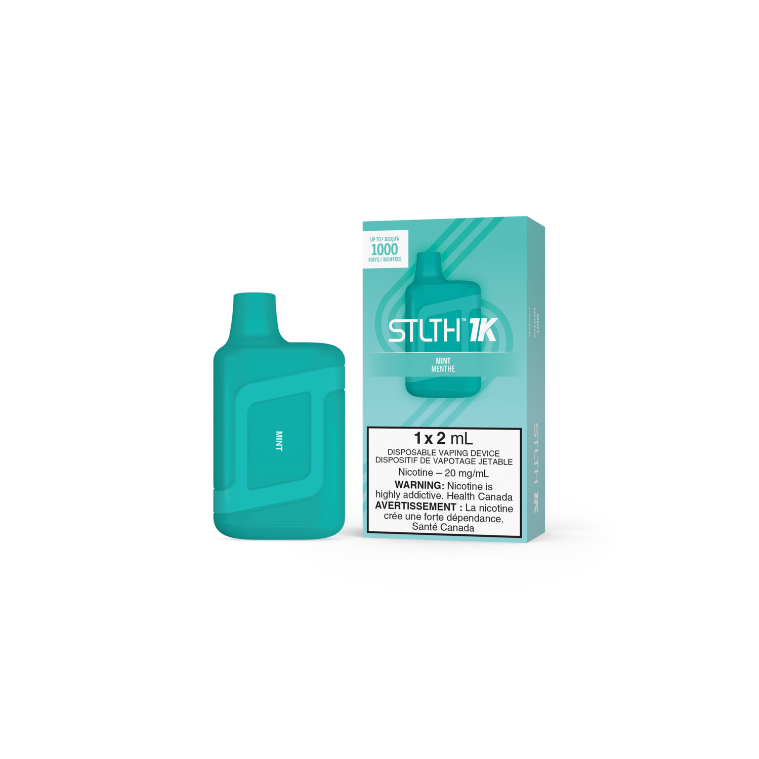 STLTH 1000 Puffs - Mint