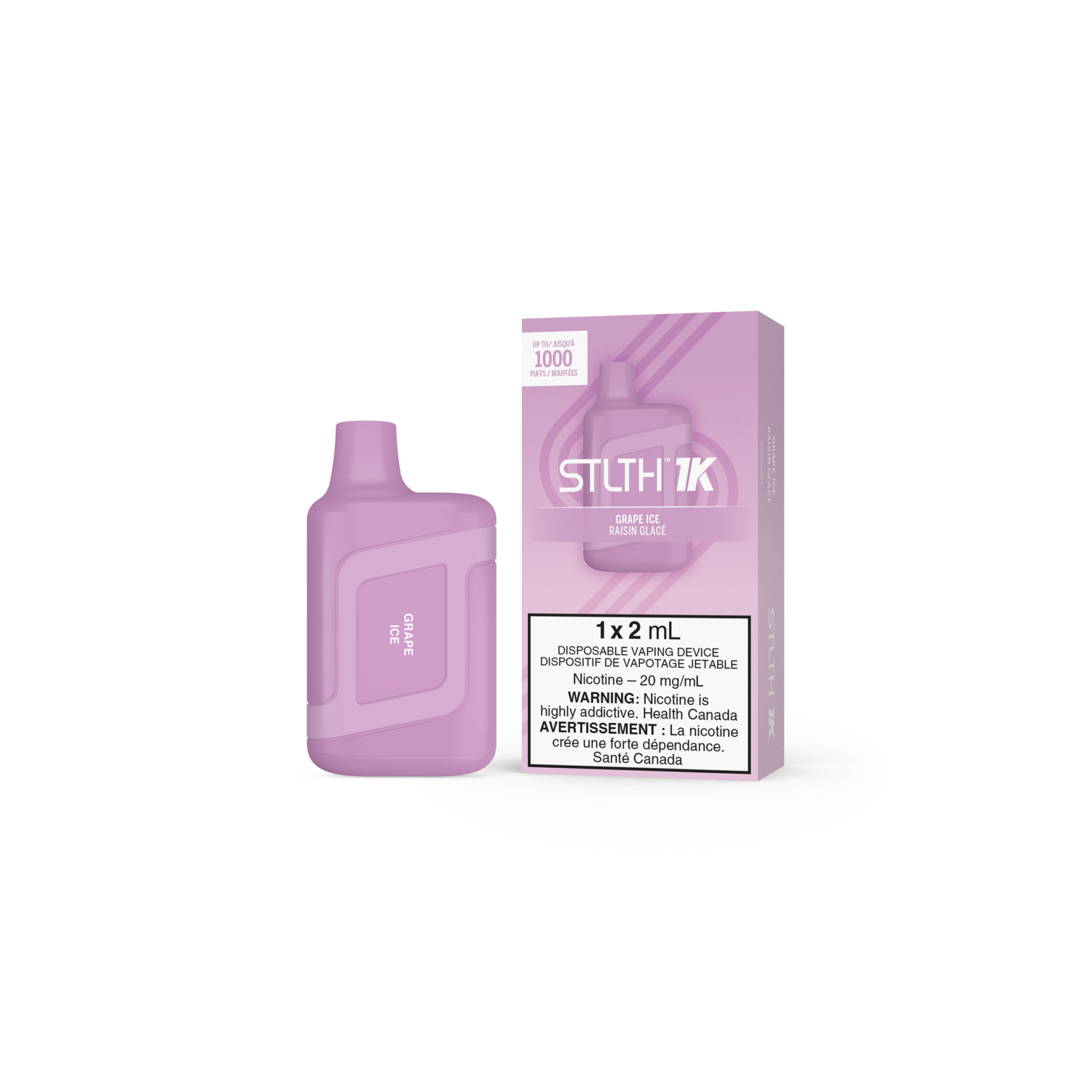 STLTH 1000 Puffs - Grape Ice