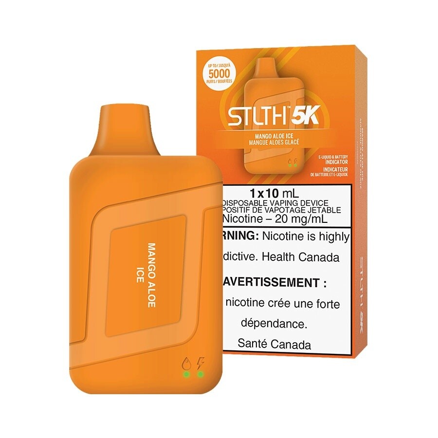 STLTH 5000 Puffs - Mango Aloe Ice