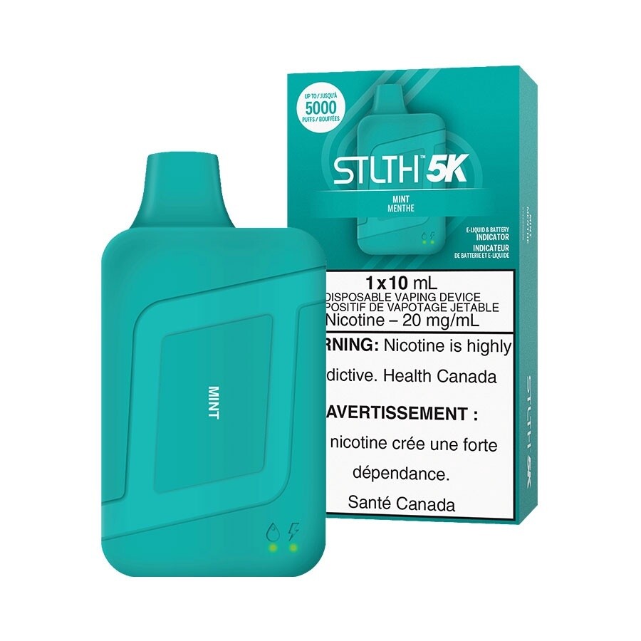 STLTH 5000 Puffs - Mint