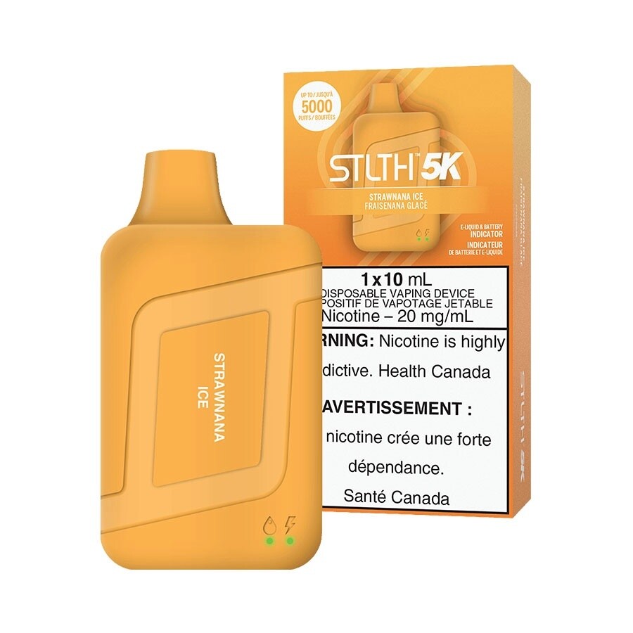 STLTH 5000 Puffs - Strawnana Ice