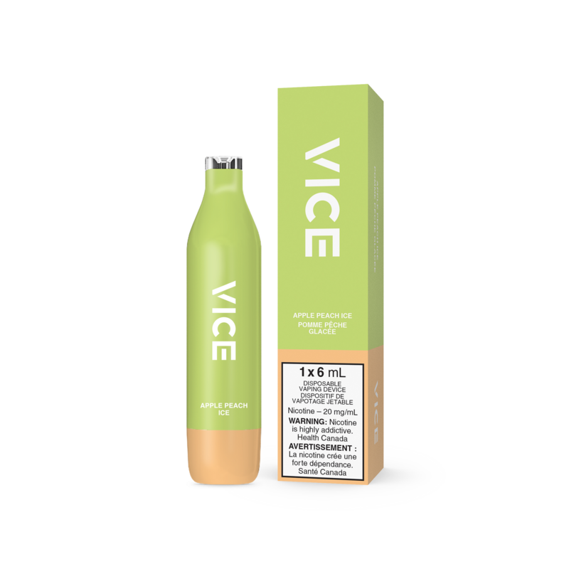 Vice 2500 Puffs - Apple Peach Ice