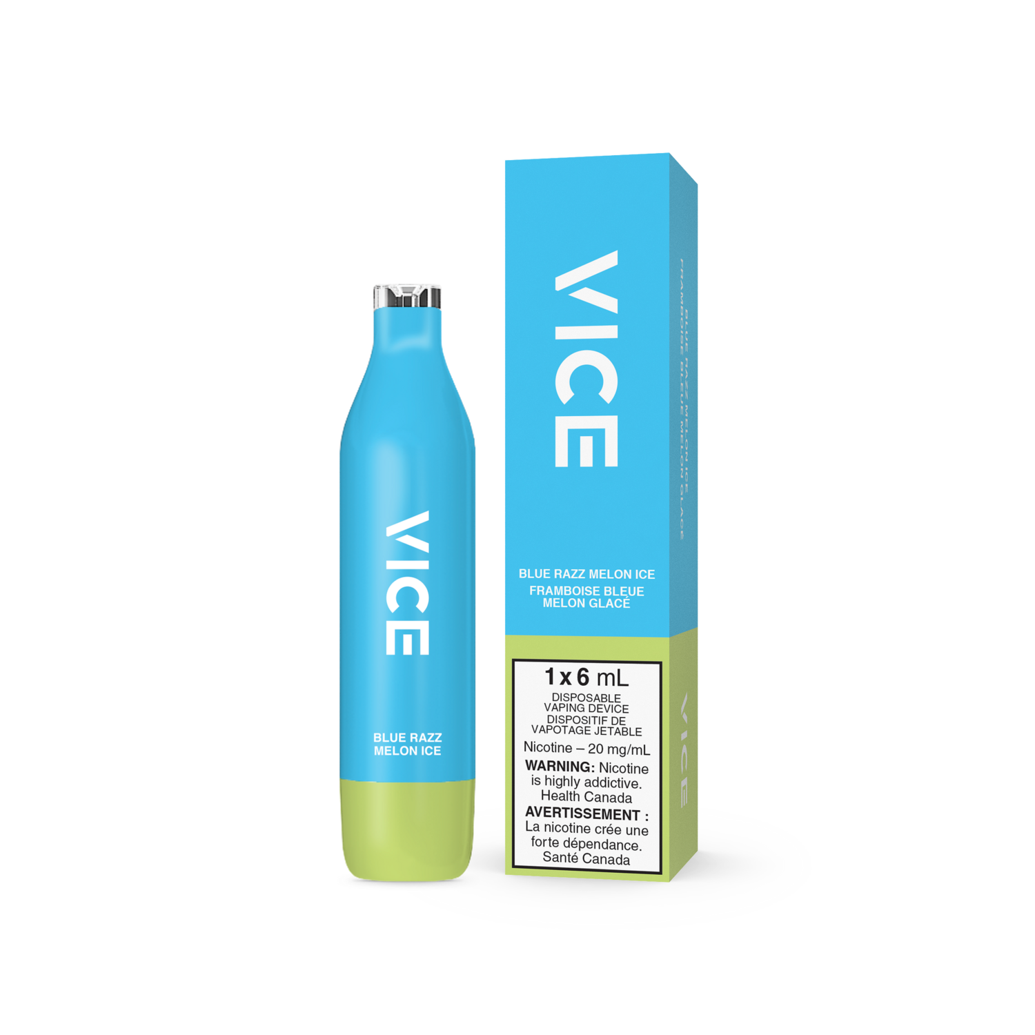 Vice 2500 Puffs - Blue Razz Melon Ice