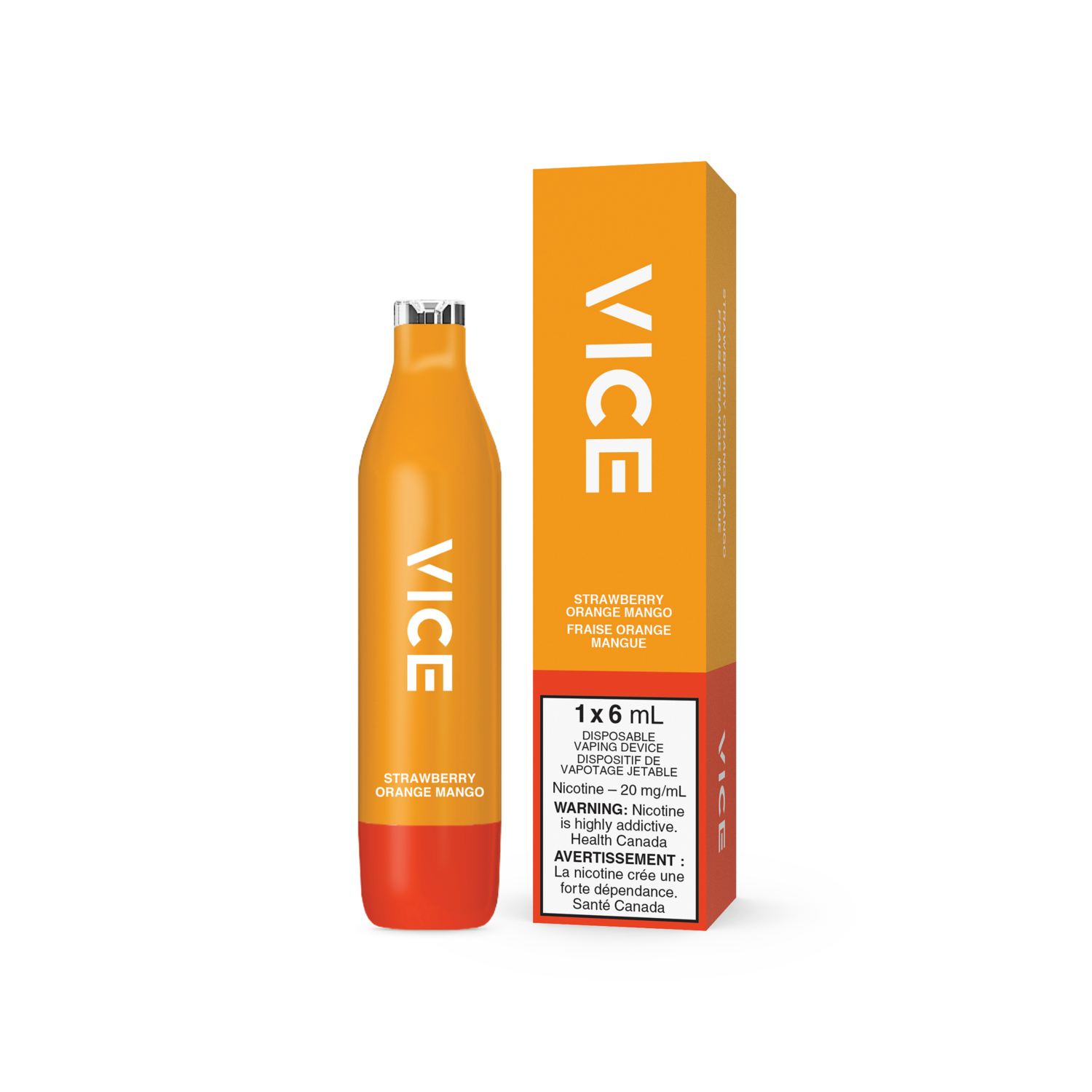 Vice 2500 Puffs - Strawberry Orange Mango