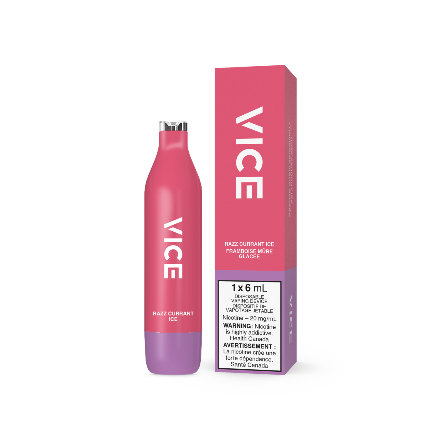 Vice 2500 Puffs - Razz Currant Ice