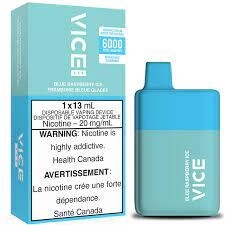 Vice Box 6000 Puffs - Blue Raspberry Ice