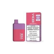Vice Box 6000 Puffs - Razz Currant Ice