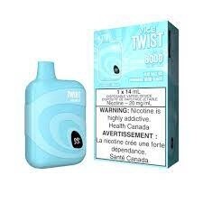 Vice Twist 8000 Puffs - Blue Razz Ice