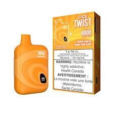 Vice Twist 8000 Puffs - Twisted Peach Ice