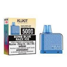 Klikit 5000 Puffs - Bomb Blue Razz Ice