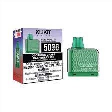 Klikit 5000 Puffs - Glorious Grape Raspberry Ice