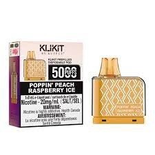 Klikit 5000 Puffs - Poppin Peach Raspberry Ice
