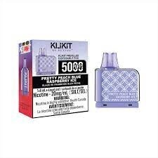 Klikit 5000 Puffs - Pretty Peach Blue Raspberry Ice